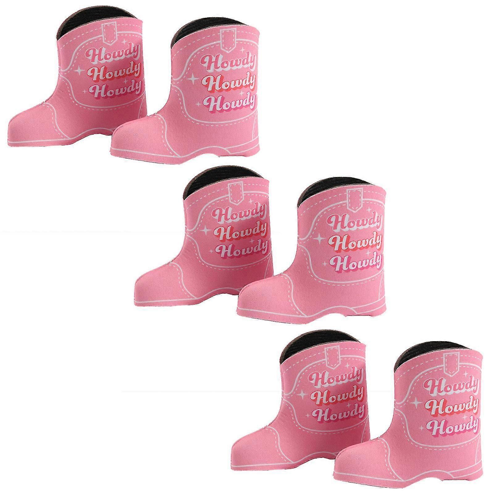 Set cola Cutie de bere acoperă tipul de pantofi Manșon de cupă 330ml Protecție pentru bere Set de pahare de 6 un set