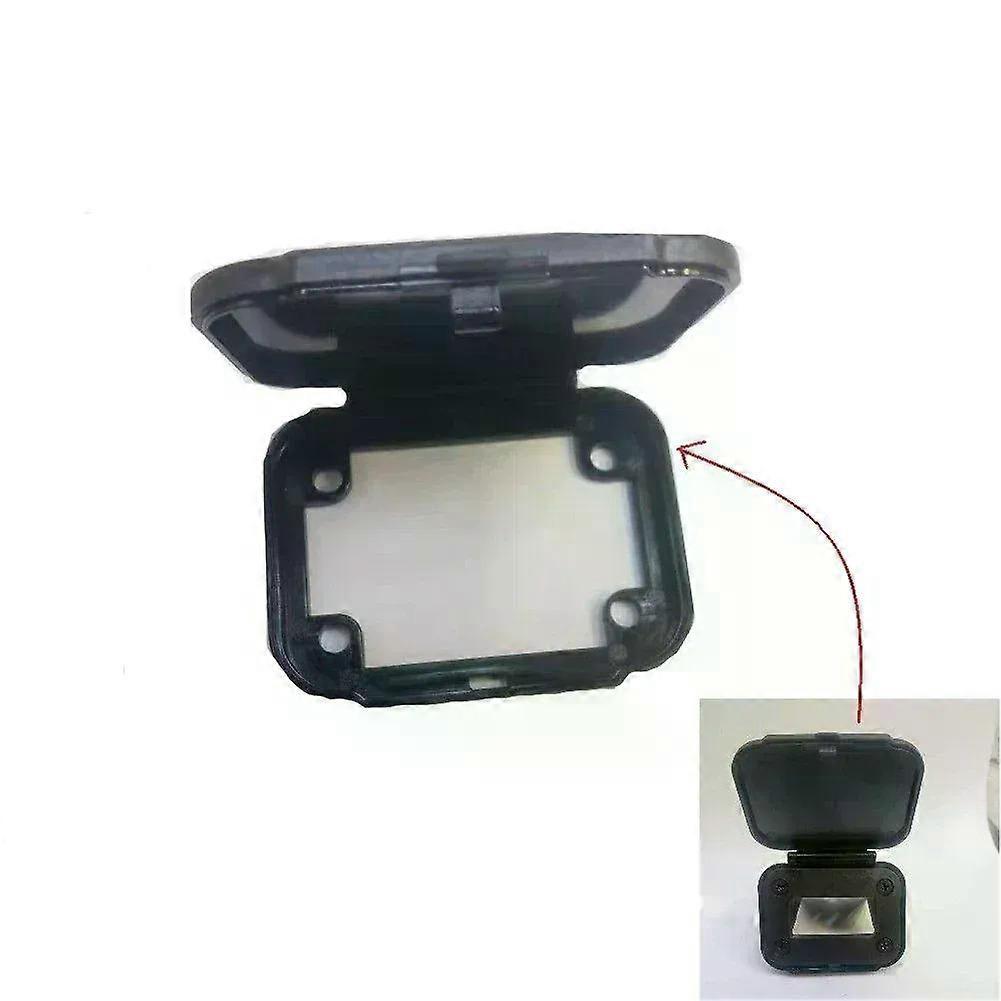 For Anderson Socket Panel Bracket Cover 50A 600V Black Socket Bracket Cover FOR Anderson Flush For Caravans Mount