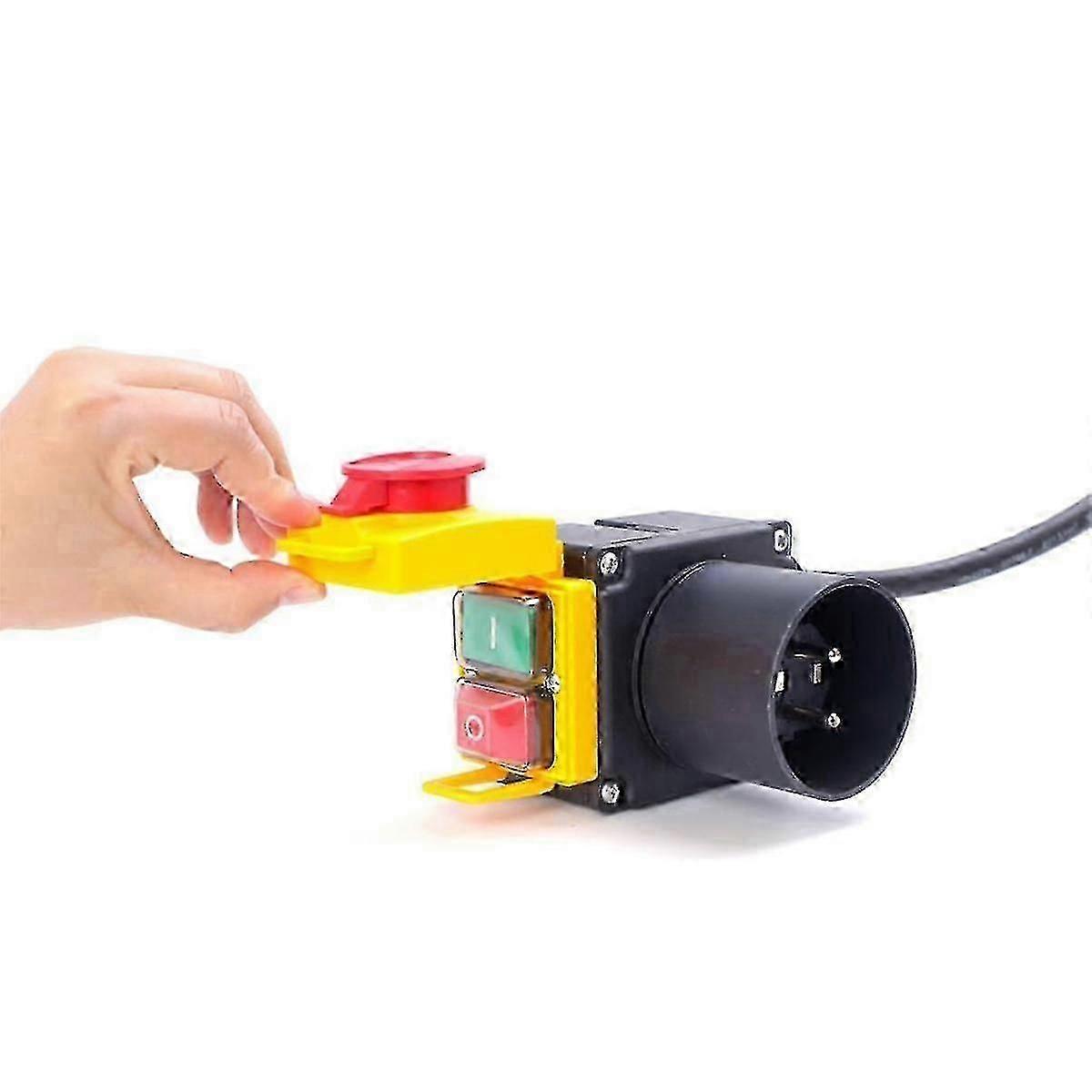 New Models KOA7 250V 16A Wood Splitting Machine Solenoid Push Button Switch HCK3T Log Cutting Machine