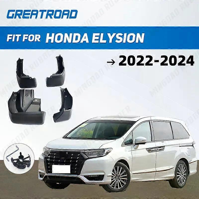 Squisito per Honda Elysion 2022-2024 2023 Parafango Parafango Paraspruzzi Paraspruzzi Accessori auto