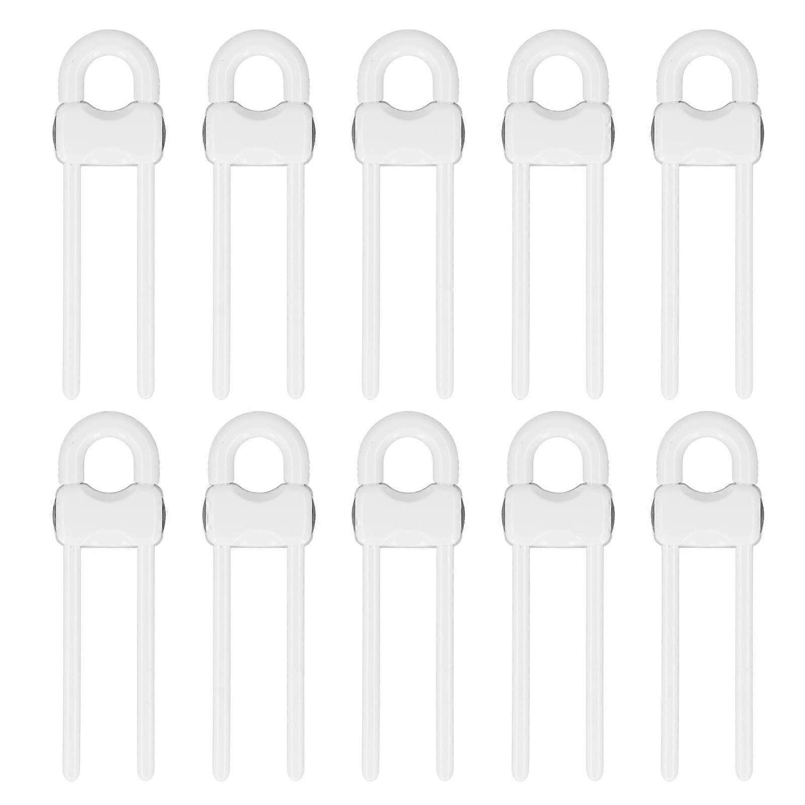 10Pcs Proof Cabinet Latches High ABS Multi Purpose Cabinet Latches for Knobs Handles