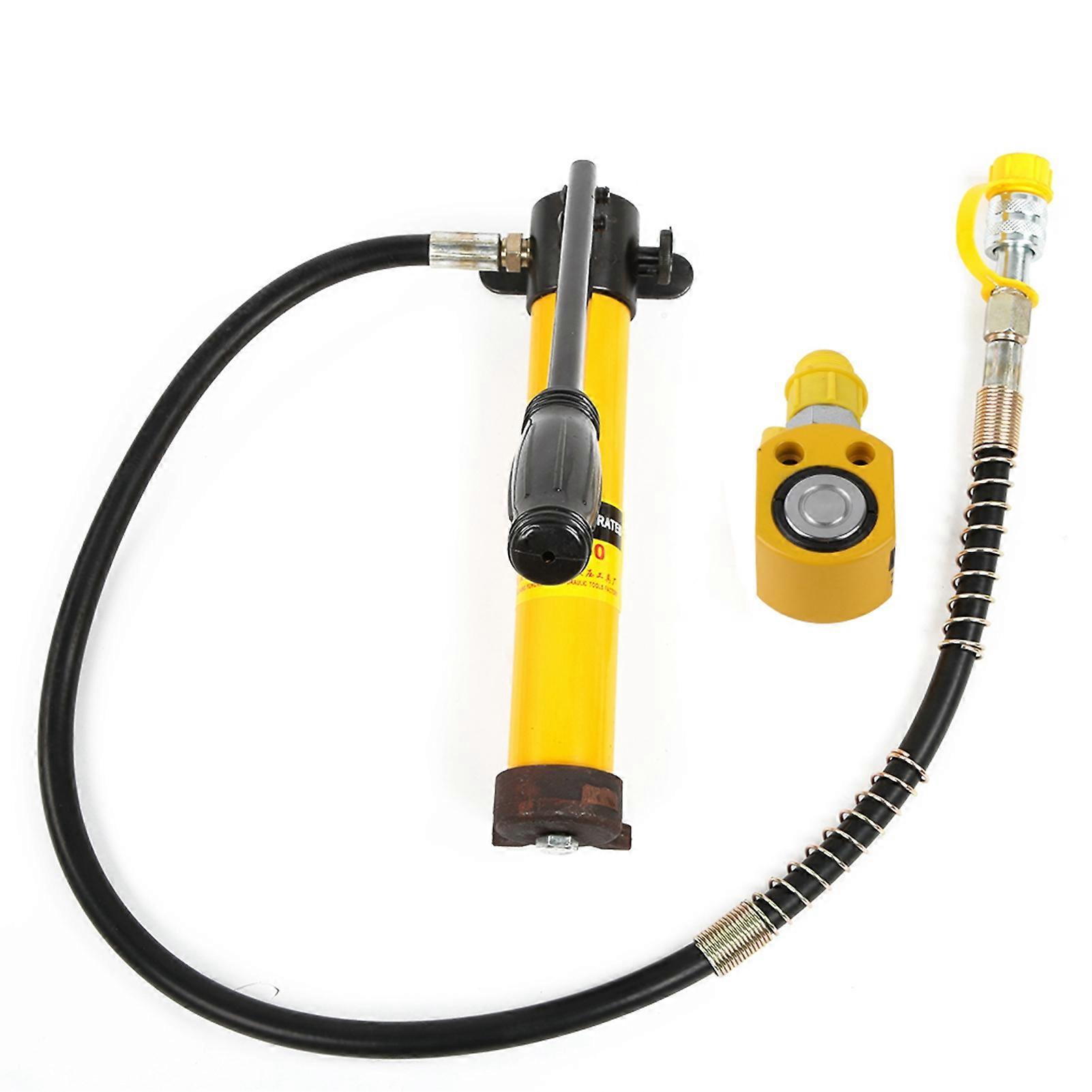 Portable Split Type 5 Ton Hydraulic Jacks with 700/20 Kg/cm Manual Hydraulic Pump