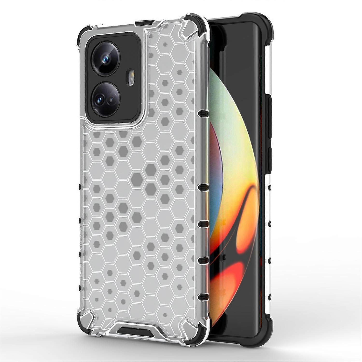 For Realme 10 Pro+ 5G Honeycomb Phone Case