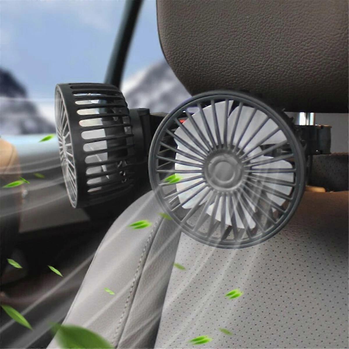 rotating strong wind portable USB fan