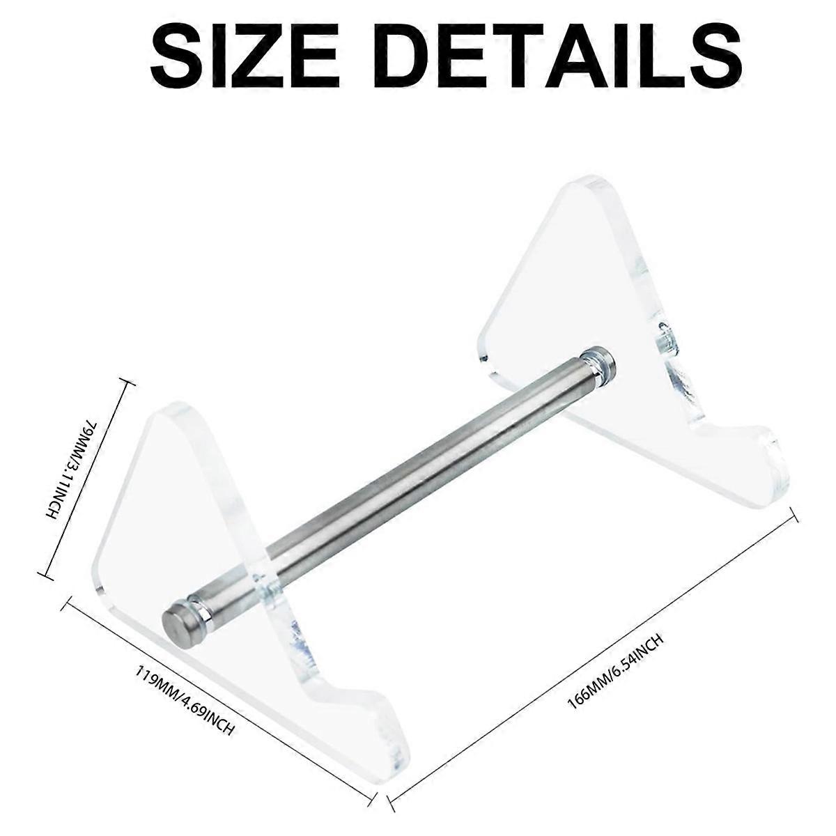 Keyboard Display Stand, 1 Tier Transparent Acrylic Keyboard Stand