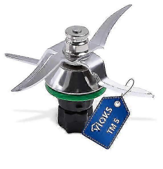 Udskiftning af klinge udskiftning klinge til Vorwerk Thermomix Tm5, sort