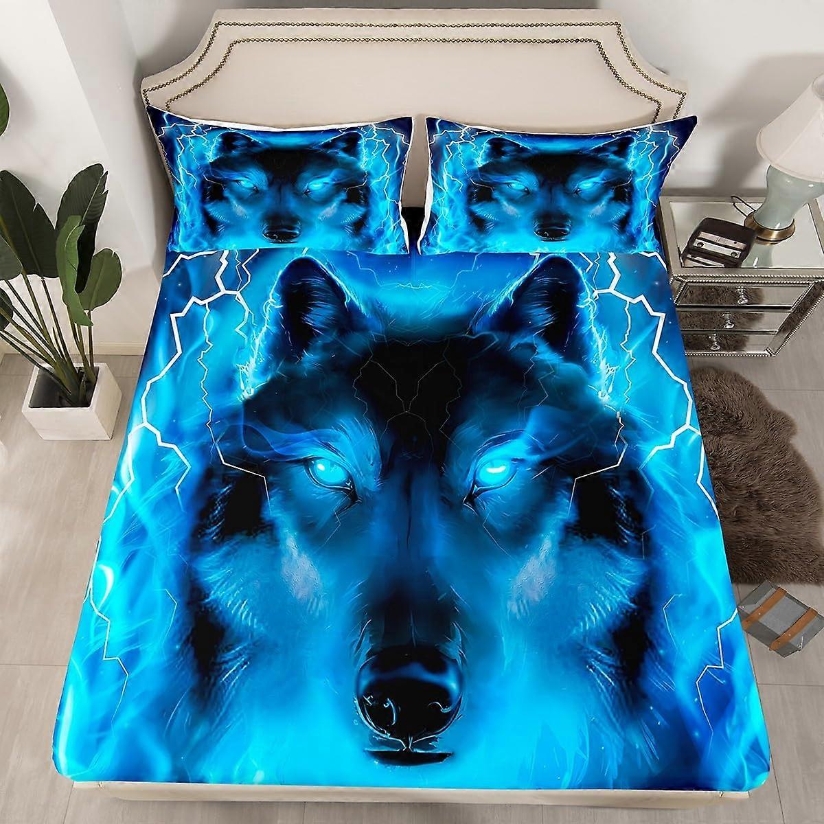 Safari Animal Pattern Bedding Set for Room Decor Queen Size