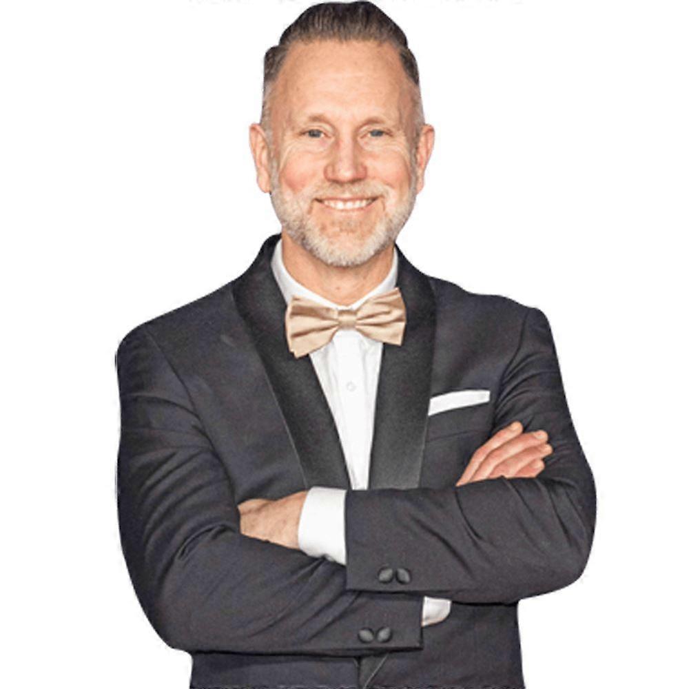 Peter Jihde (Black Suit) Half Body Buddy Cutout