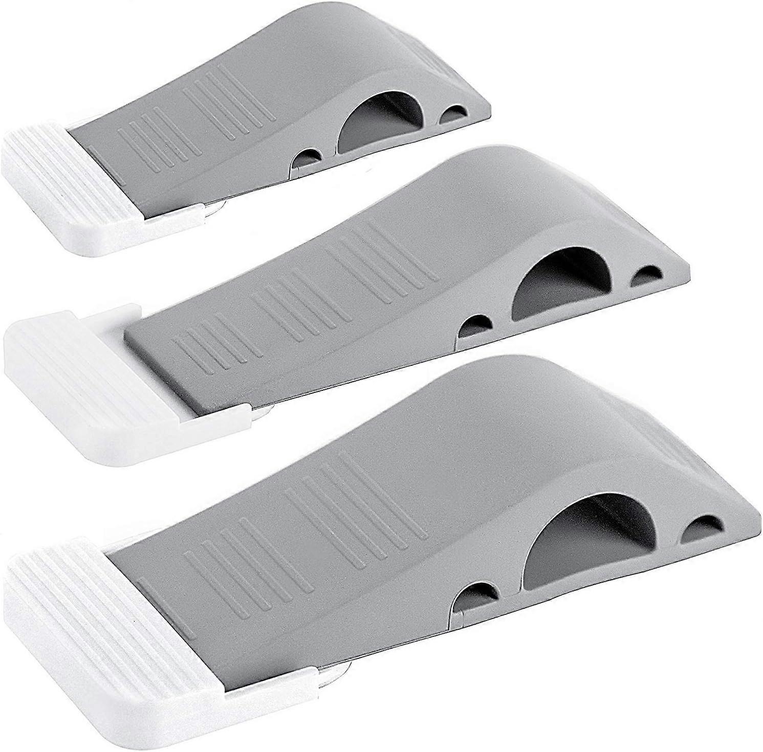 Rubber Door Jammers, Door Stop, Portable, Strong Grip