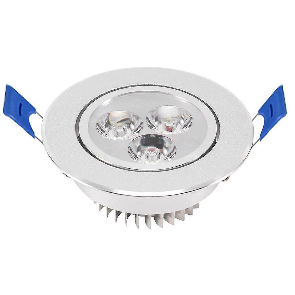 3W LED swiveling recessed panel ceiling light spotlight recessed ceiling light, cool white