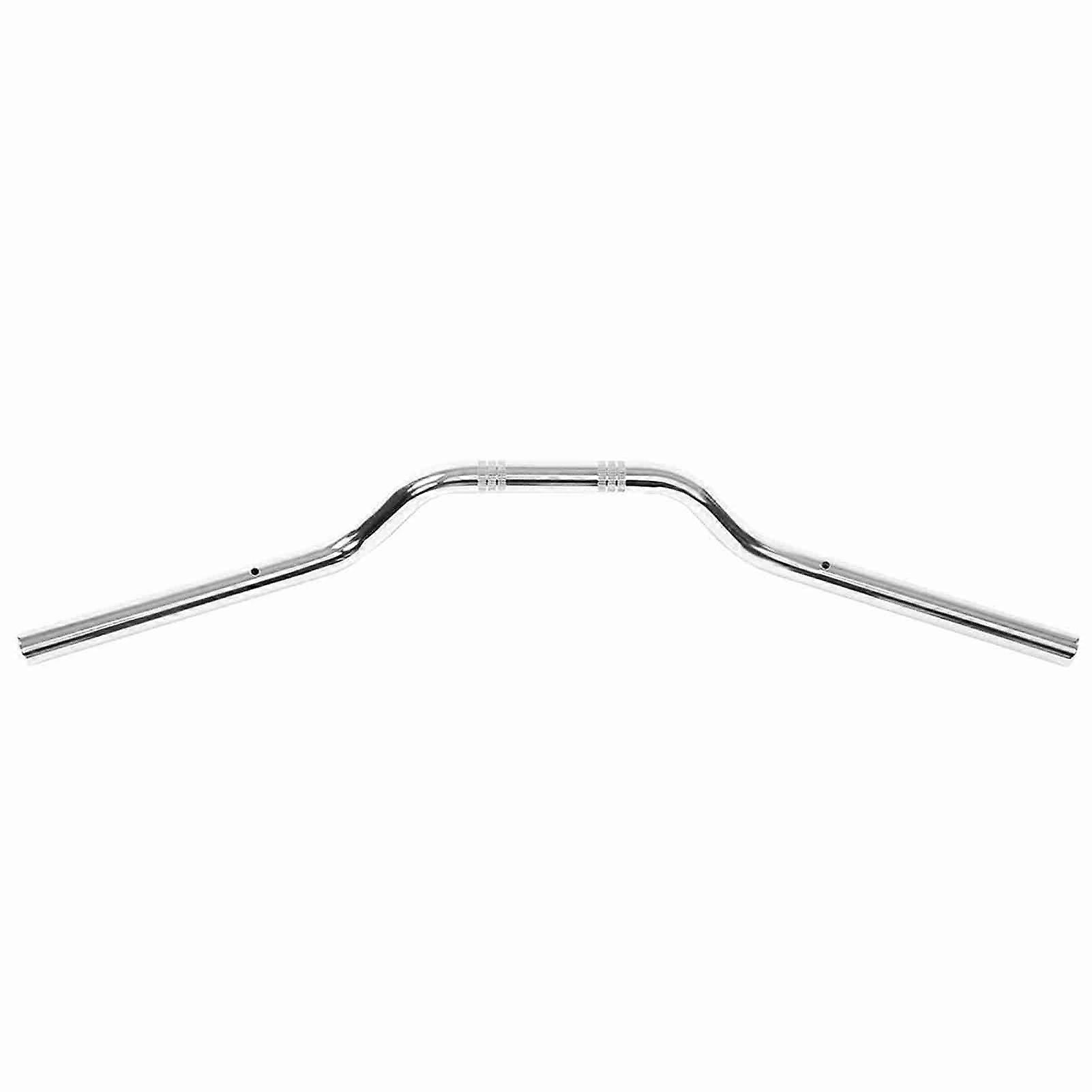22mm Steel Motorcycle Tracker Handlebar Drag Bar Replacement Part（Chrome）