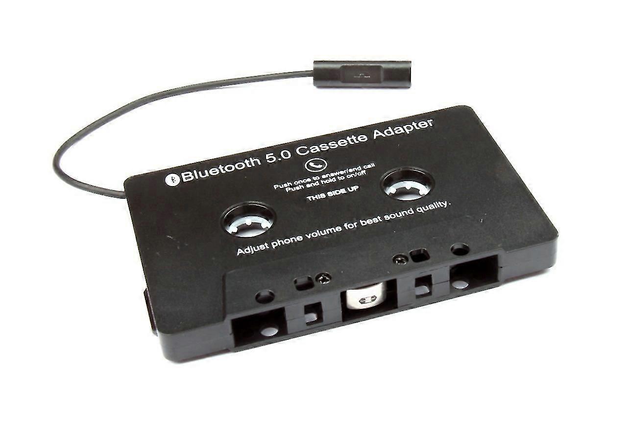 Car Audio Bluetooth Cassette Receiver Tape Player Bluetooth 5.0 Cassette Aux Adapter Black