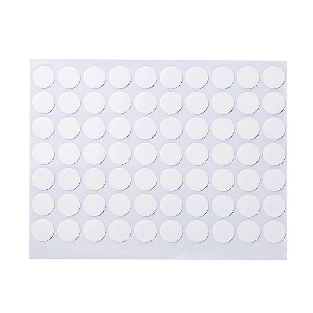 70 pièces de ruban adhésif rond transparent double face pour ballons