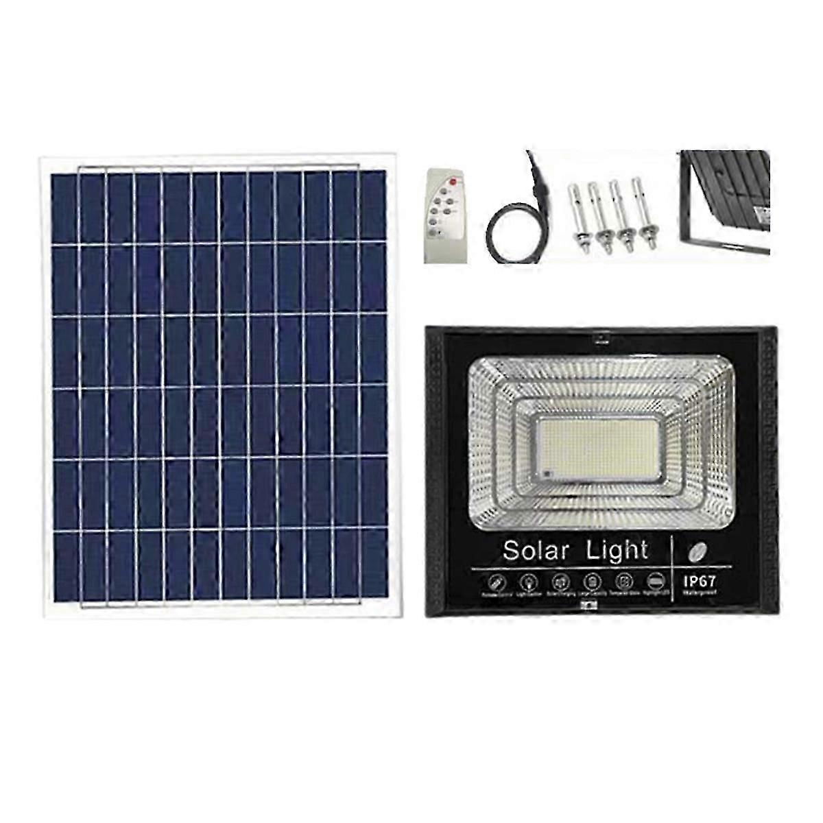 Solar Spotlight SolarFlood Control Light Angle Remote Control