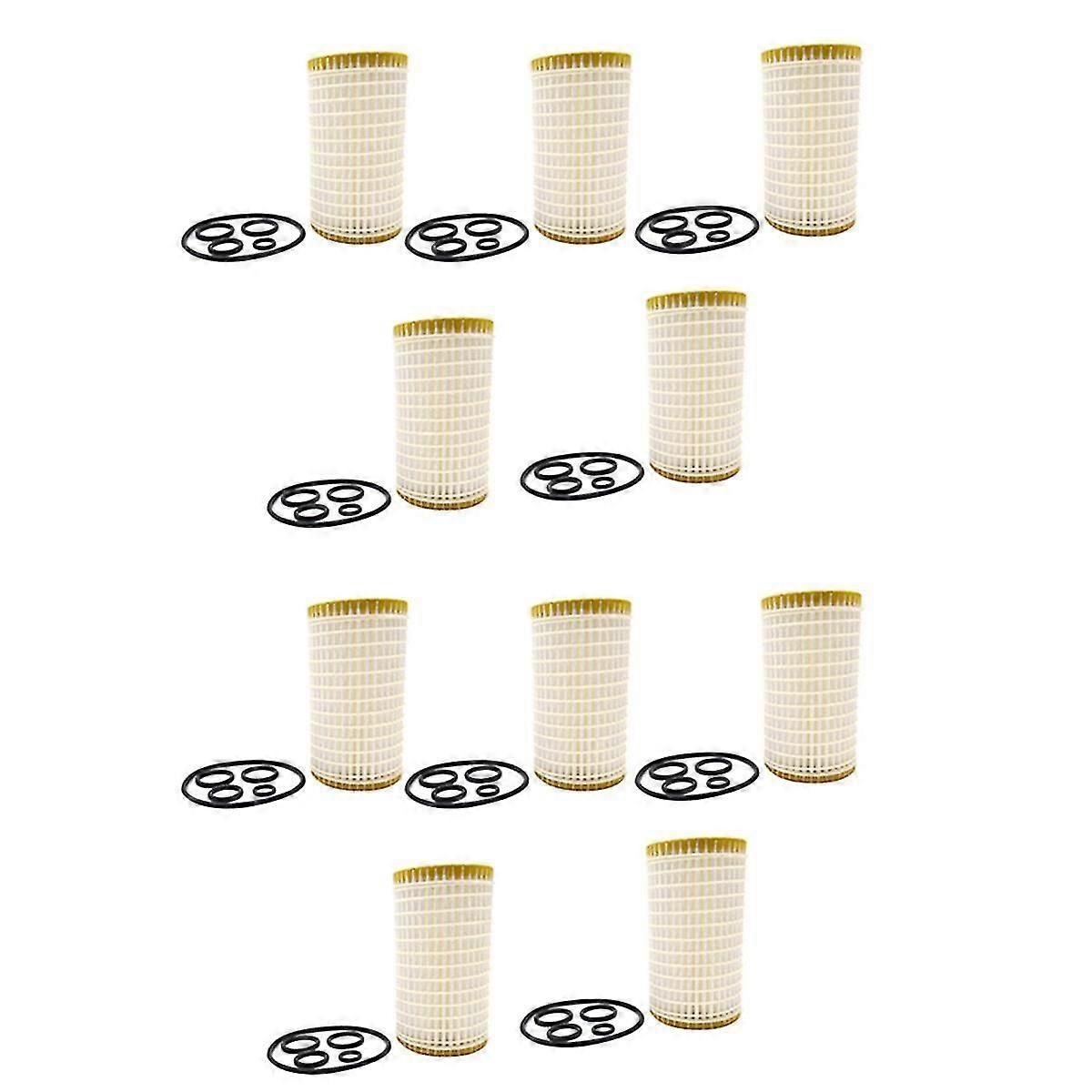 10Pcs Oil Filter Filter Elements for CLK430 CLK500 CLS55 CLS500 E320 E350 E430 0001802609 000180310