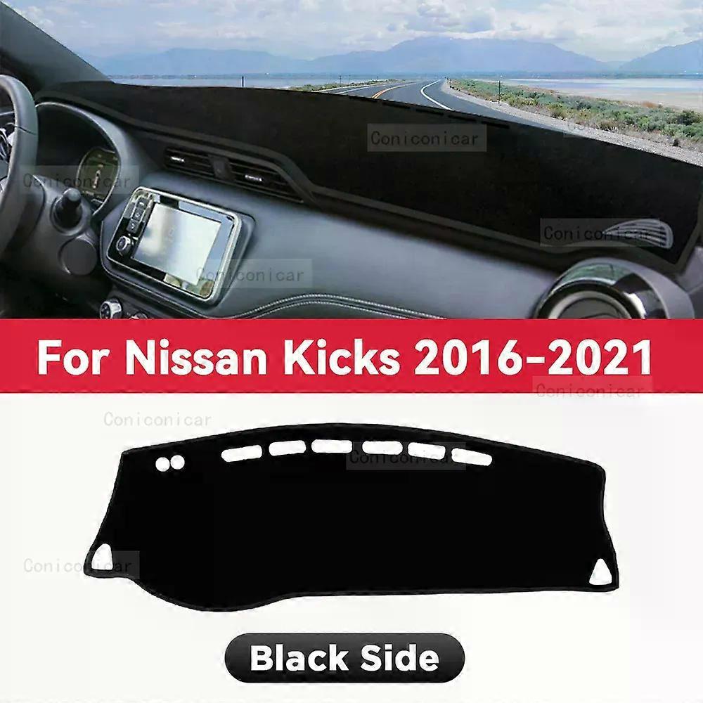 Dashboard Cover Mat Protective Pad  For NISSAN KICKS 2016-2021 Car Accessories Dash Board Sunshade Carpet Protector Dashmat