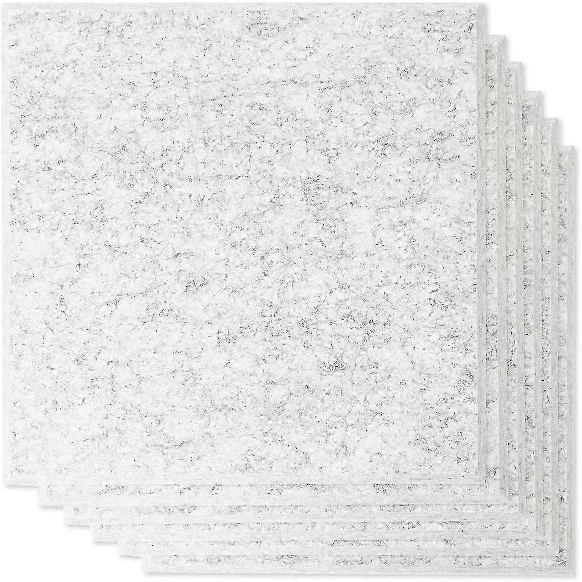 لوحة امتصاص صوتي 12 قطعة 12 بوصة × 12 بوصة × 0.4 بوصة حشوة مقاومة للصوت للعلاج الصوتي