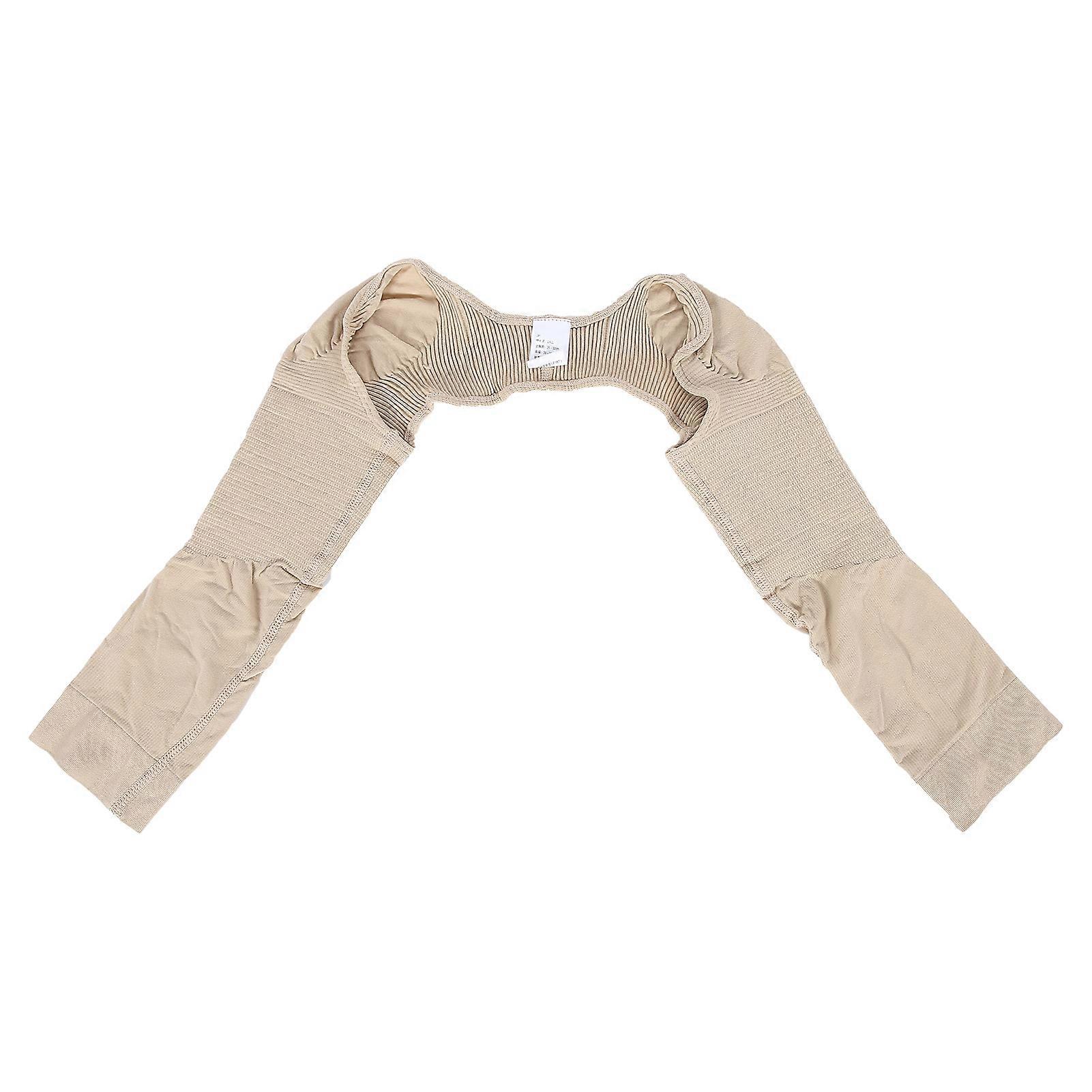 Elastic Arm Shaper Shoulder Upper Arm Compression Wrap Shaper Back Corrector Skin Color