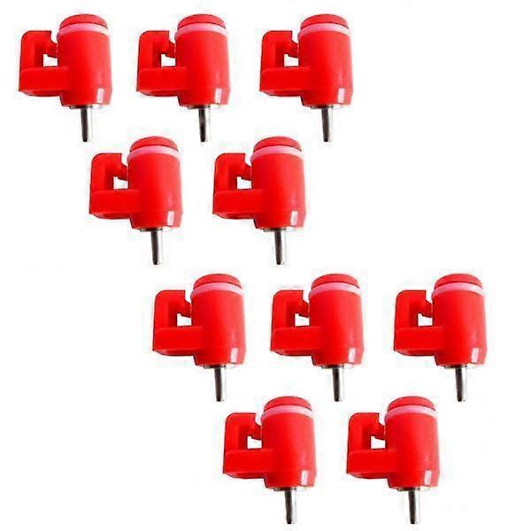 4x10Pcs Chicken Drinking -type Nozzle Separated Head