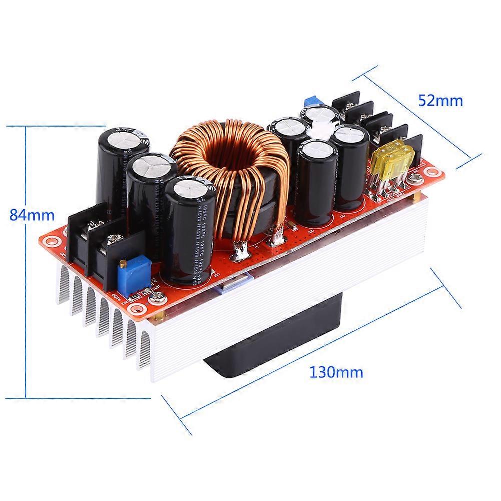 1500W 30A DC-DC Boost Converter Step up Power Supply Module In 10~60V Out 12~90V