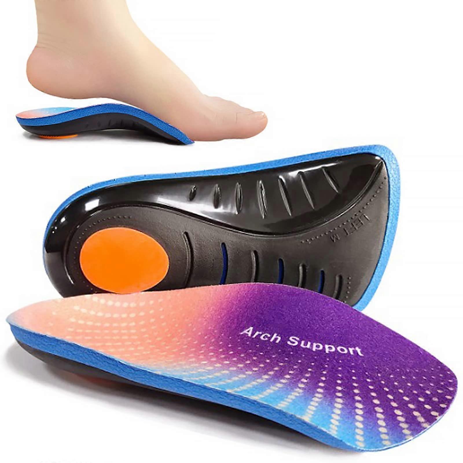 Orthotics Inserts, Arch Support Insoles for Women and Men, Heel Spur Pain Relief