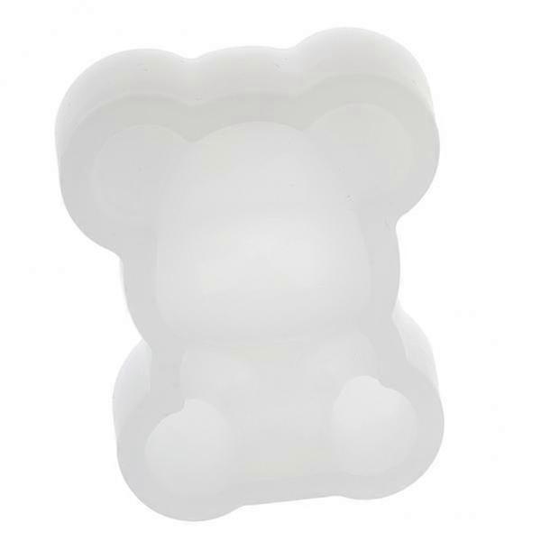 4xCute Silicone Panda DIY Craft Cake Chocolate Resin Crystal Making Mold
