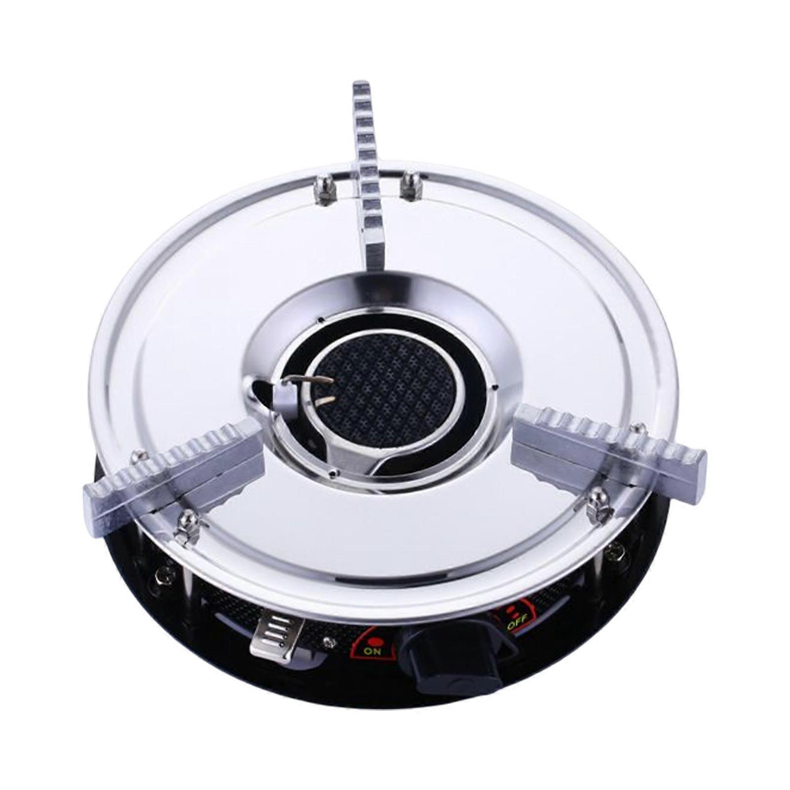 Réchaud de camping portable, ustensiles de cuisine, flamme réglable, matériel de cuisine