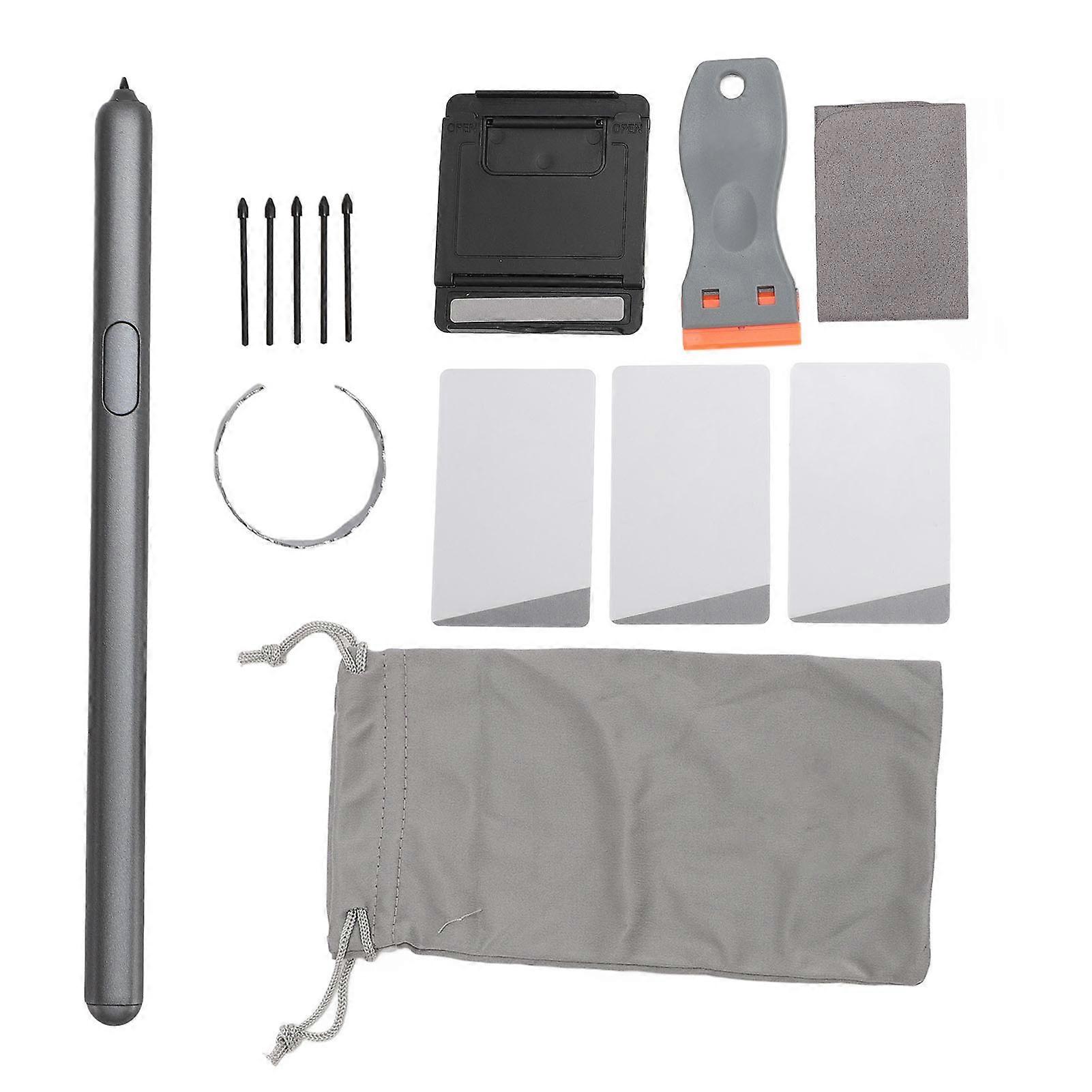 Tablet Stylus Touchscreen Replacement Touch Pen with 5 Tips Nibs for Galaxy Tab S6 Gray