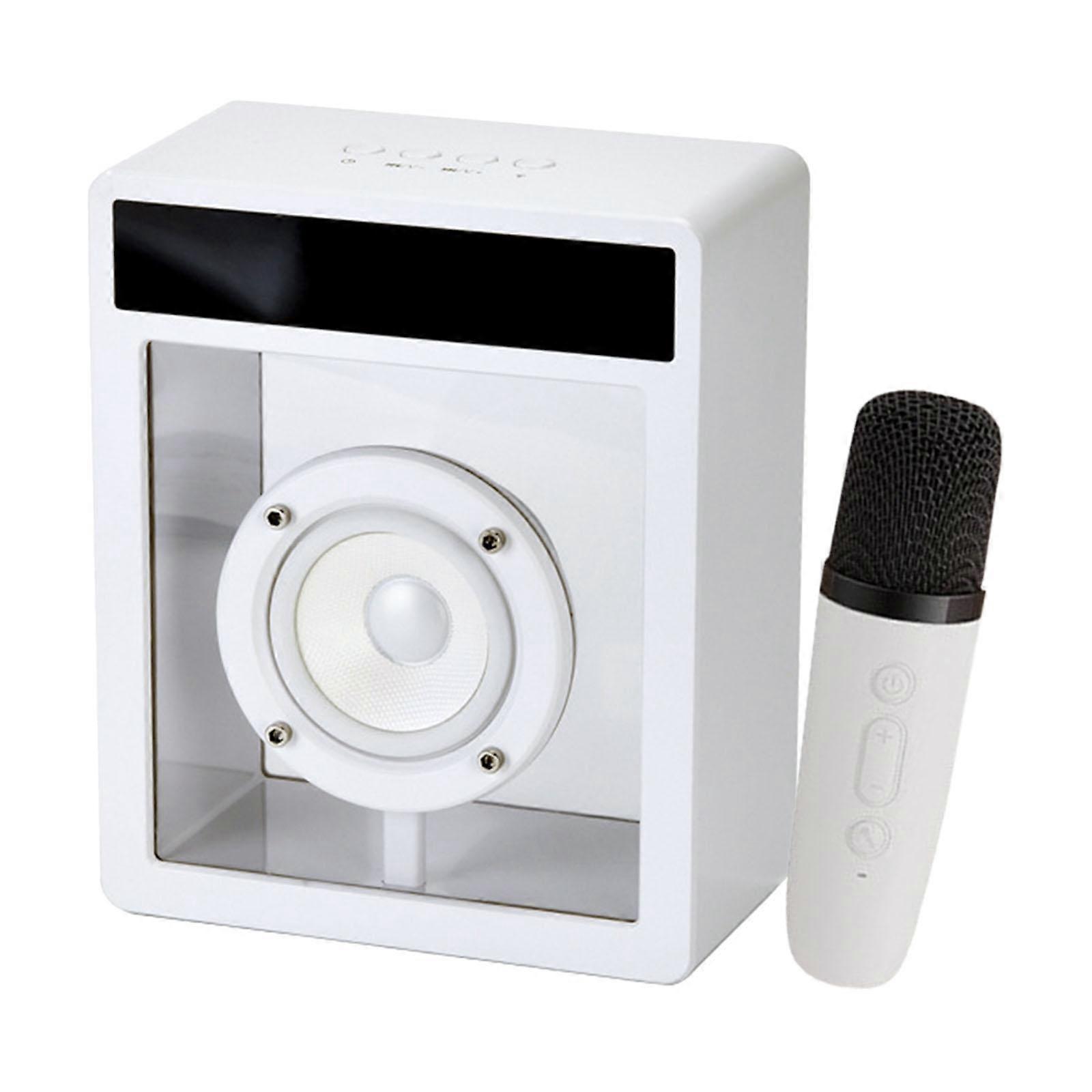 Portable Wirelesses Speaker Mini Stereo Display Lyrics Outdoor Rectangle 10W