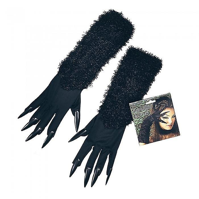 Bristol Novelty Unisex Adults Cat Gloves With Claws
