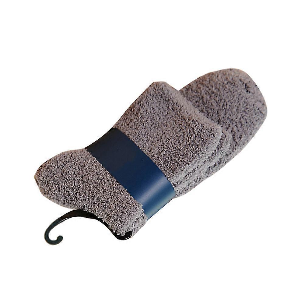 Plush Lined Men Socks, Provides Moderate Thickness for Sleep and Rest