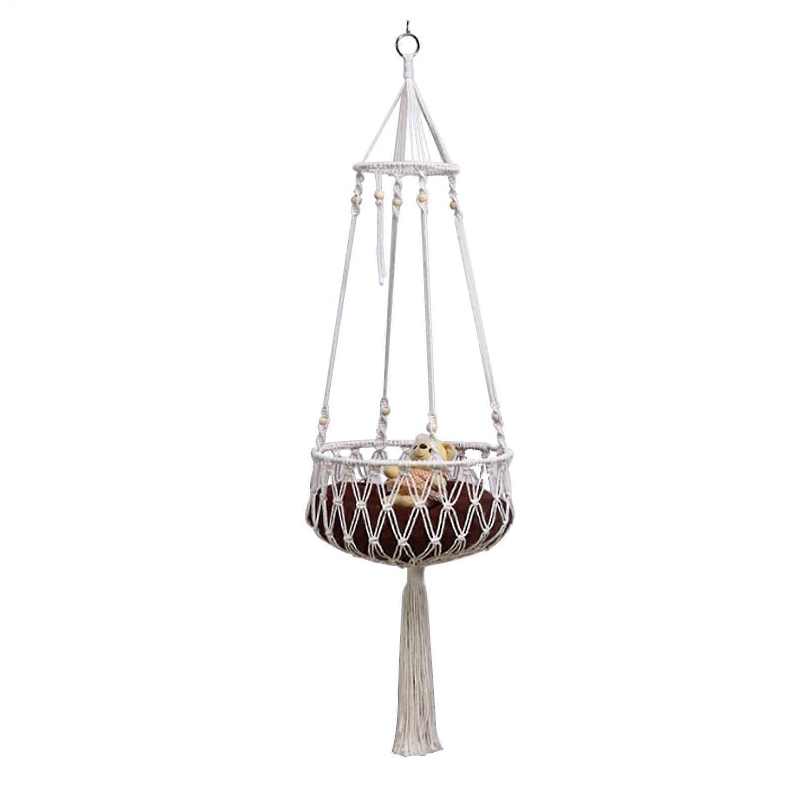 Boho Cat Hammock Breathable Wall Swing for Cats – Hammock for Pets to Hang on Wall, Ceiling, Window or Headboard Ref: 8038