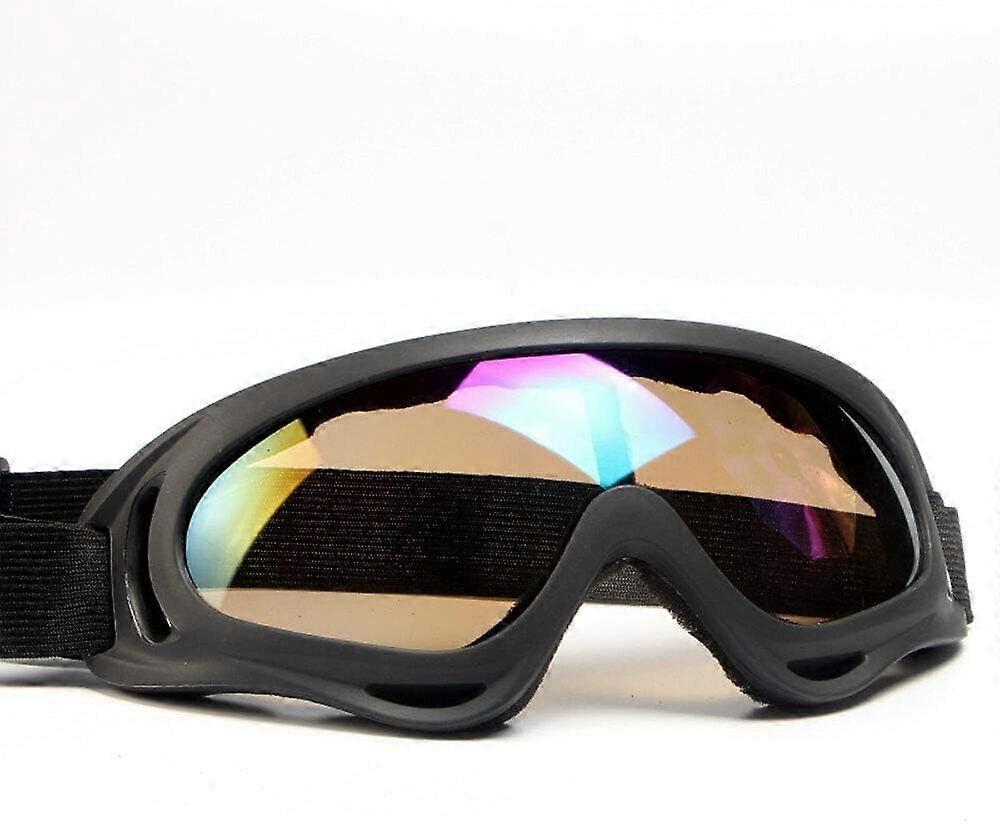 Ski Goggles for Men and Women, Colorful Anti-Glare Snow Goggles with Dust-Free Lenses for Optimal Vision