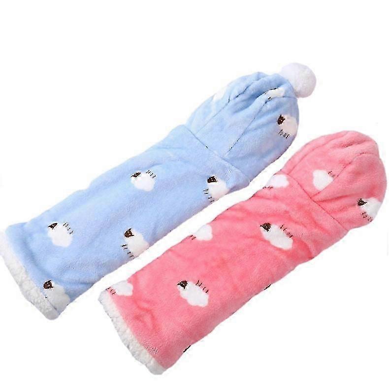 Pet Sleeping Stay Thermal Pajamas Blanket Nightgown With Hat Cloak Blanket Cat Cloak