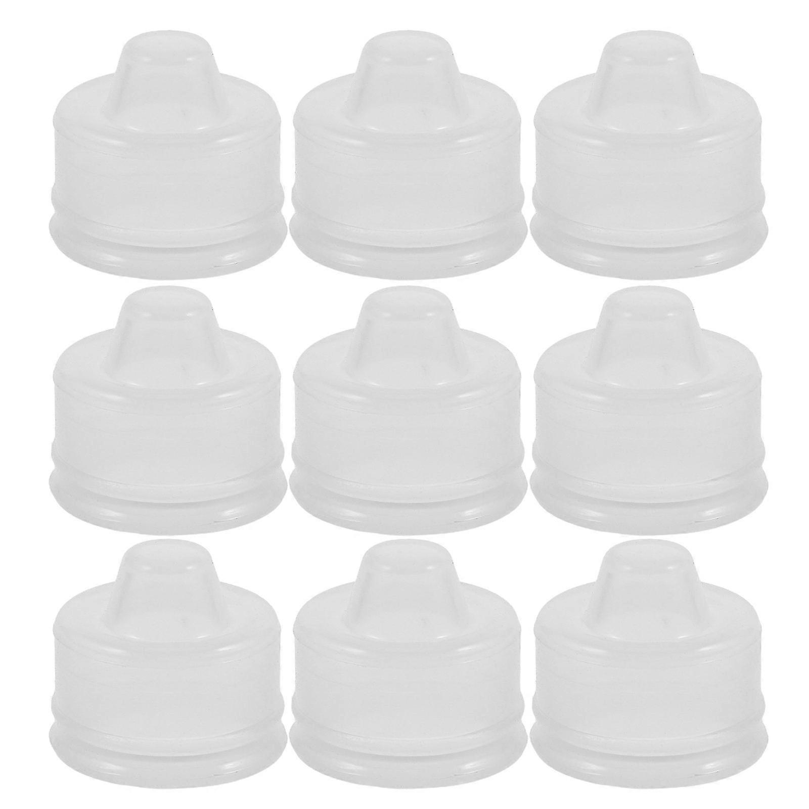 Universal Pressure Cooker Gasket Seals Silicone Floater Valve Rings For Cooking 2.10X2.10X1.90CM Pressure Maintenance 10Pack