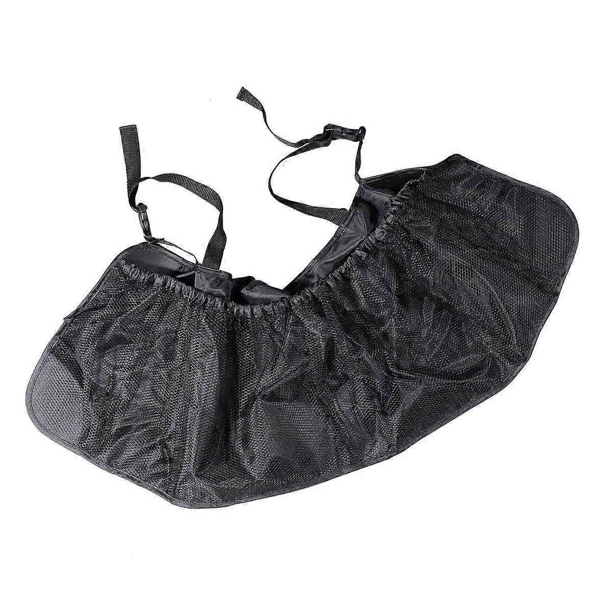 Car Organizer Backseat Auto Seat Back Hanging Bag Black Rectangular Shape 95.00X32.00X1.00CM 1Pack