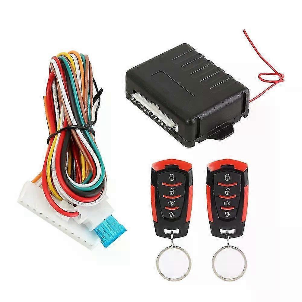 Universal Car Remote Central Door Practical Multi-functional Durable Portable Lock Kit Keyless Entry Alarm System 410/T111