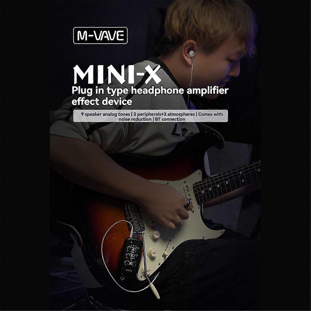 MINI-X Guitar Headphone Amplifier Portable Mini Headphone Amp