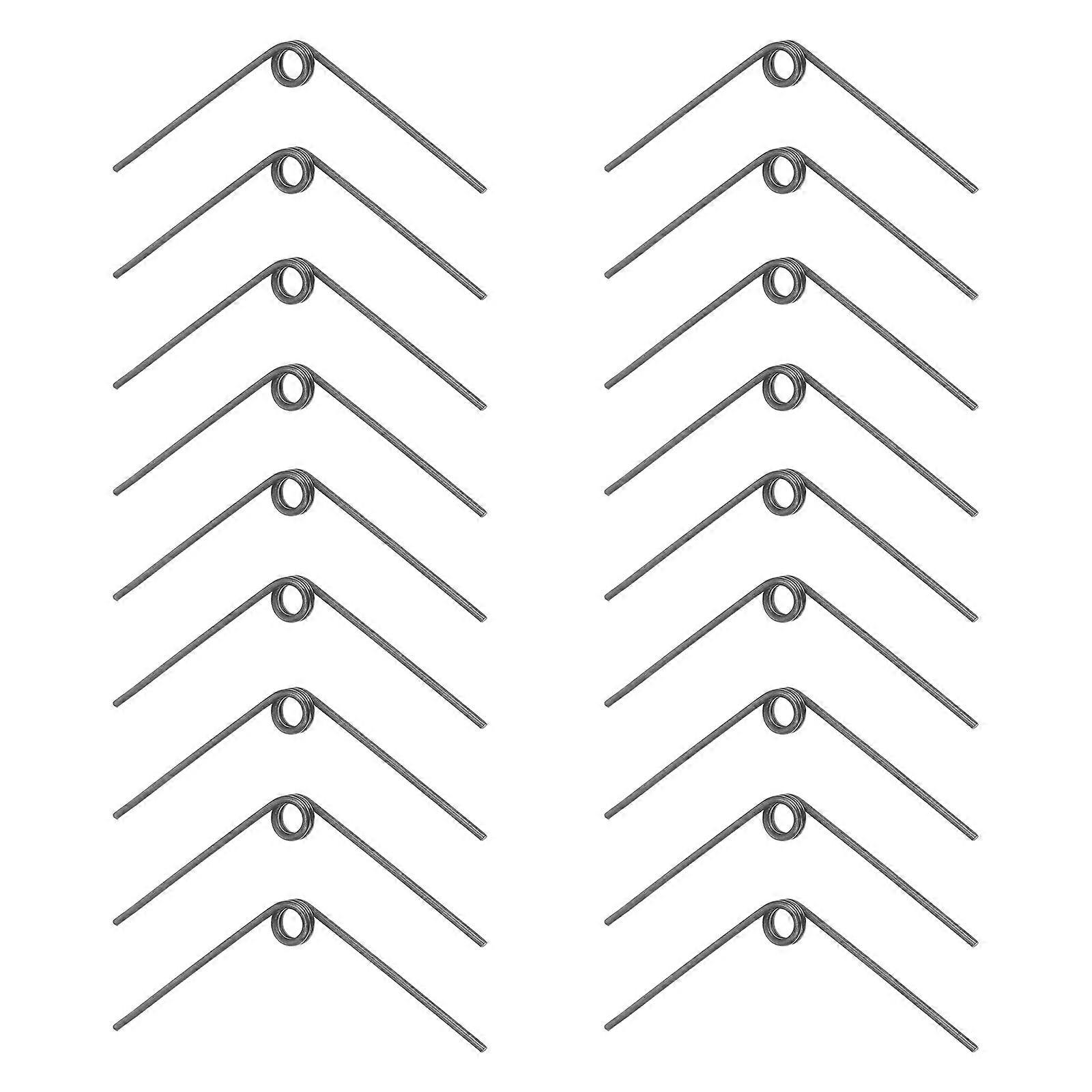 Stainless Steel V Shaped Torsion Springs Replacement for Tree Pruners & Garden Shears 25pcs Elastic Pruning Tool Springs for Scissors Maintenance