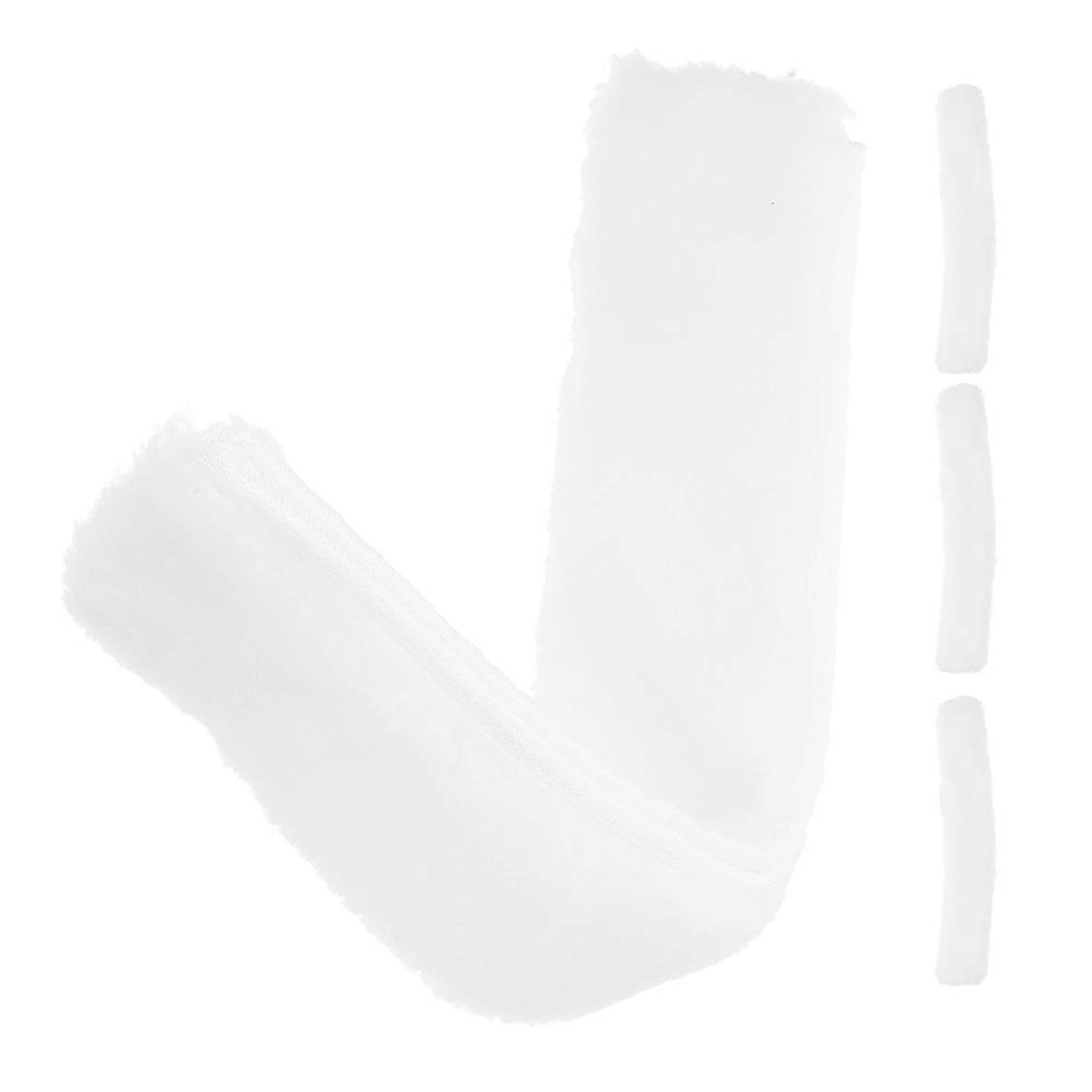 4pcs Replacement Squeegee Refills Microfiber Cleaning Pads for Efficient Window and Smooth Surface Cleaning Compatible with Various Surfaces