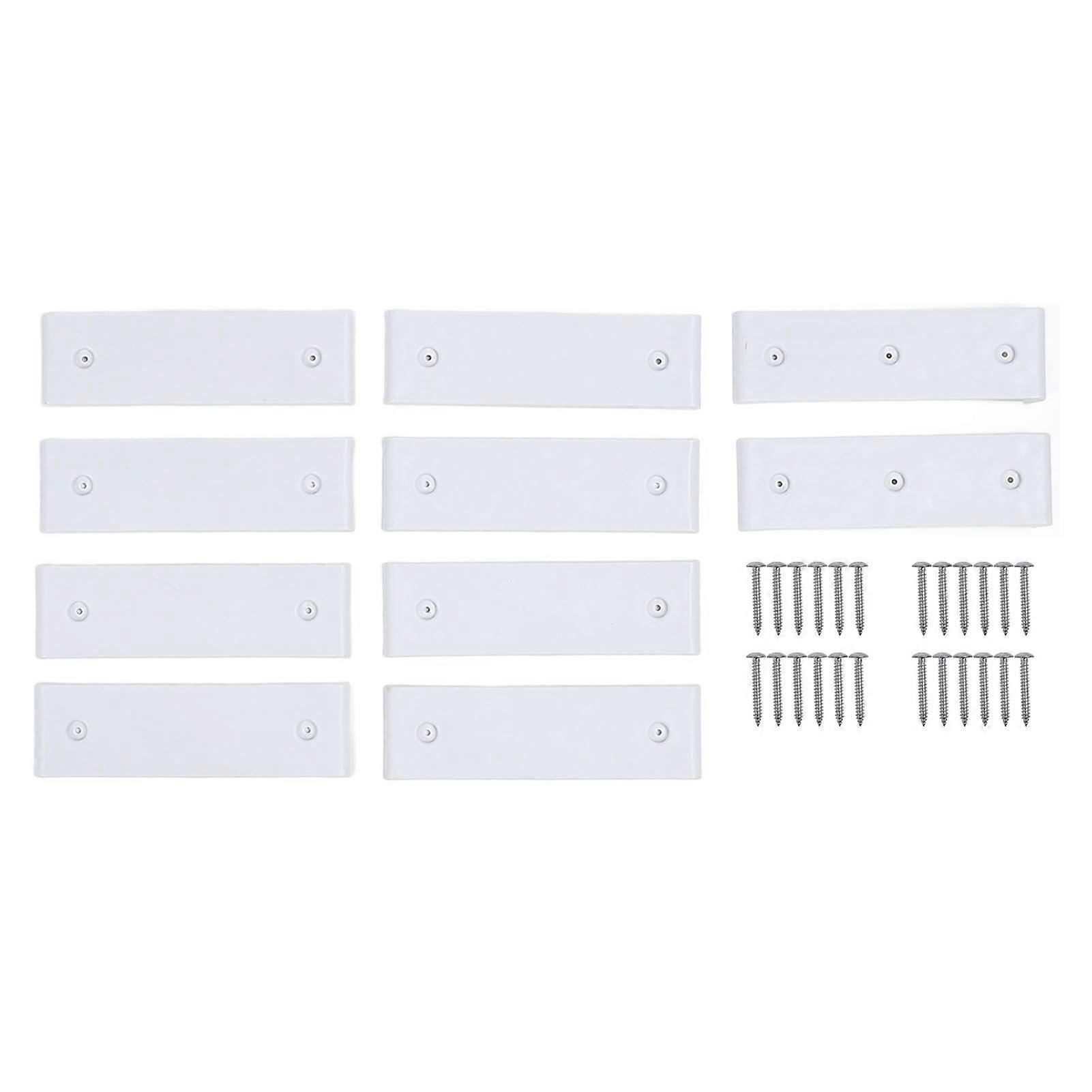 Boat Trailer Bunk Slide Pads Strong Structure 3in X 10in Boat Trailer Bunk Slicks for Loading and Unloading MK84336