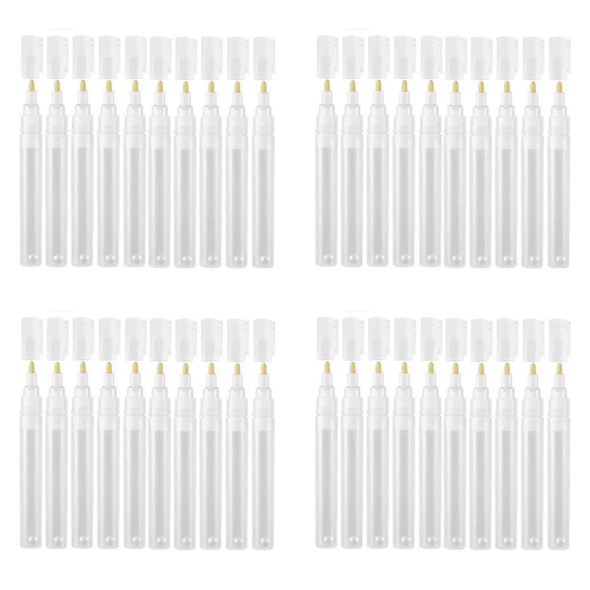 10Pack 3mm Empty Fillable Blank Paint Touch Up Pen Markers