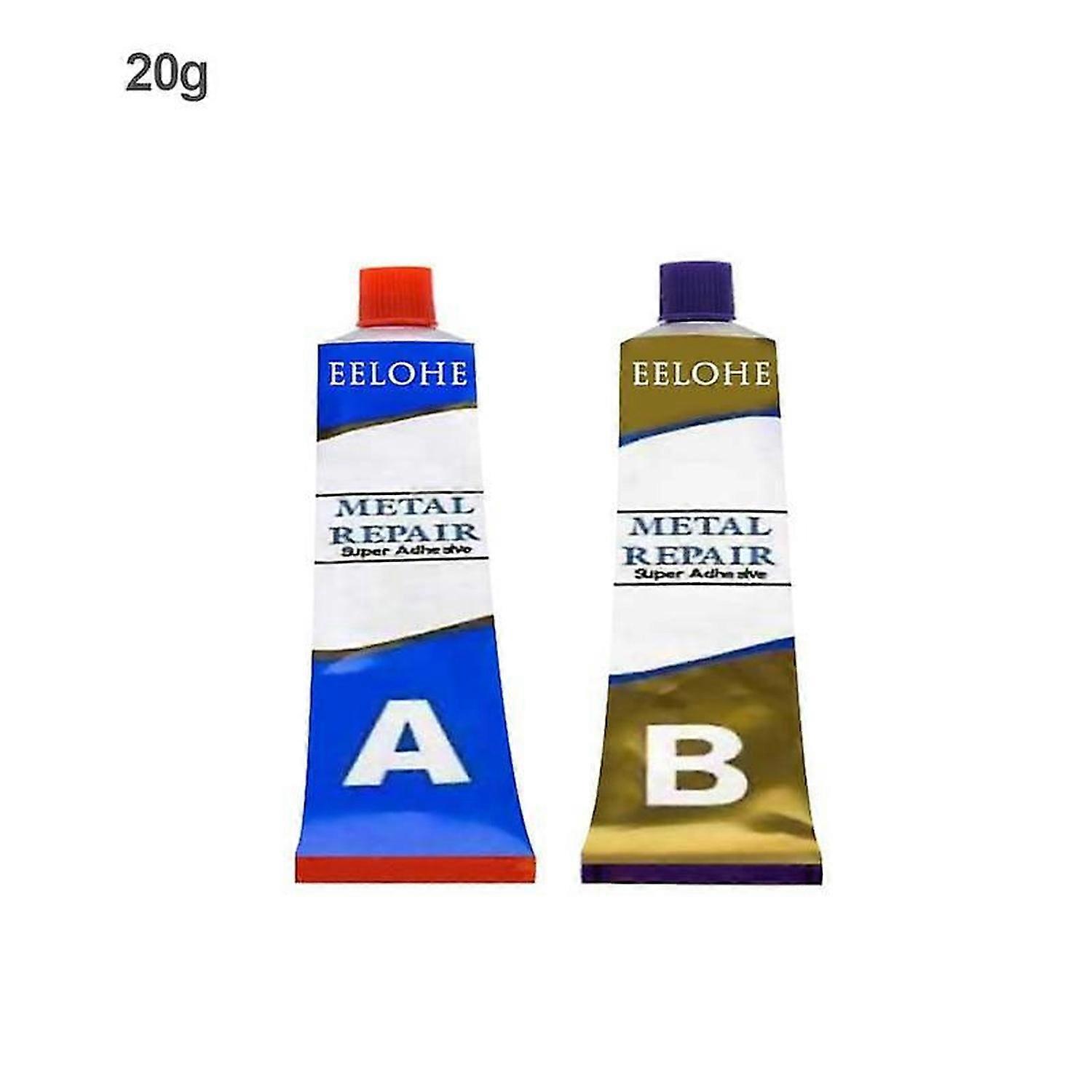 Stomatal Crackle Welding Glue High Strength 2pcs Casting Adhesive Durable Universal