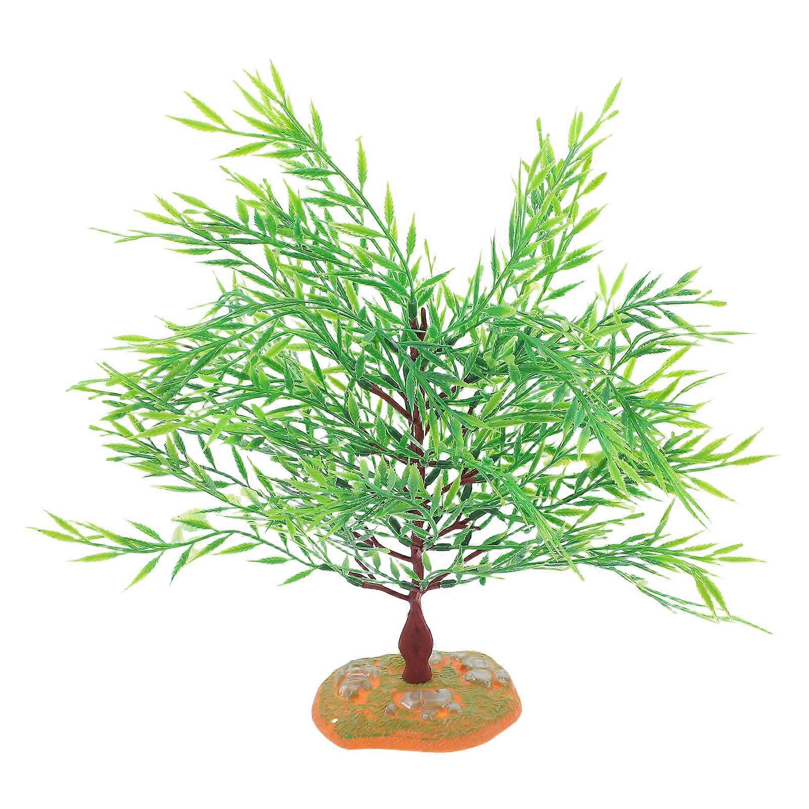 Miniature Trees for Crafts with Versatile Use for Decoration Use Multi Plastic