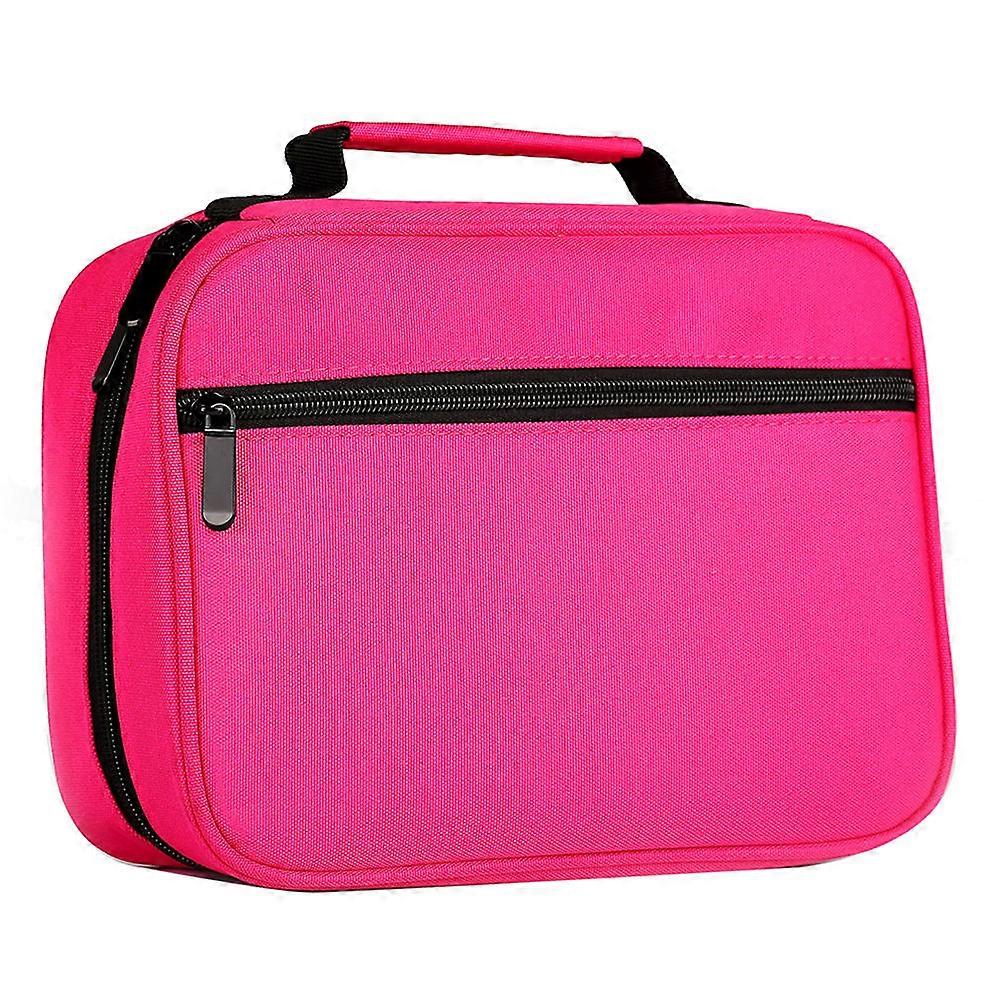 School Pencil Pouch Mark Pen Bag For Students Rectangular Oxford Cloth Stationery Storage 1Set