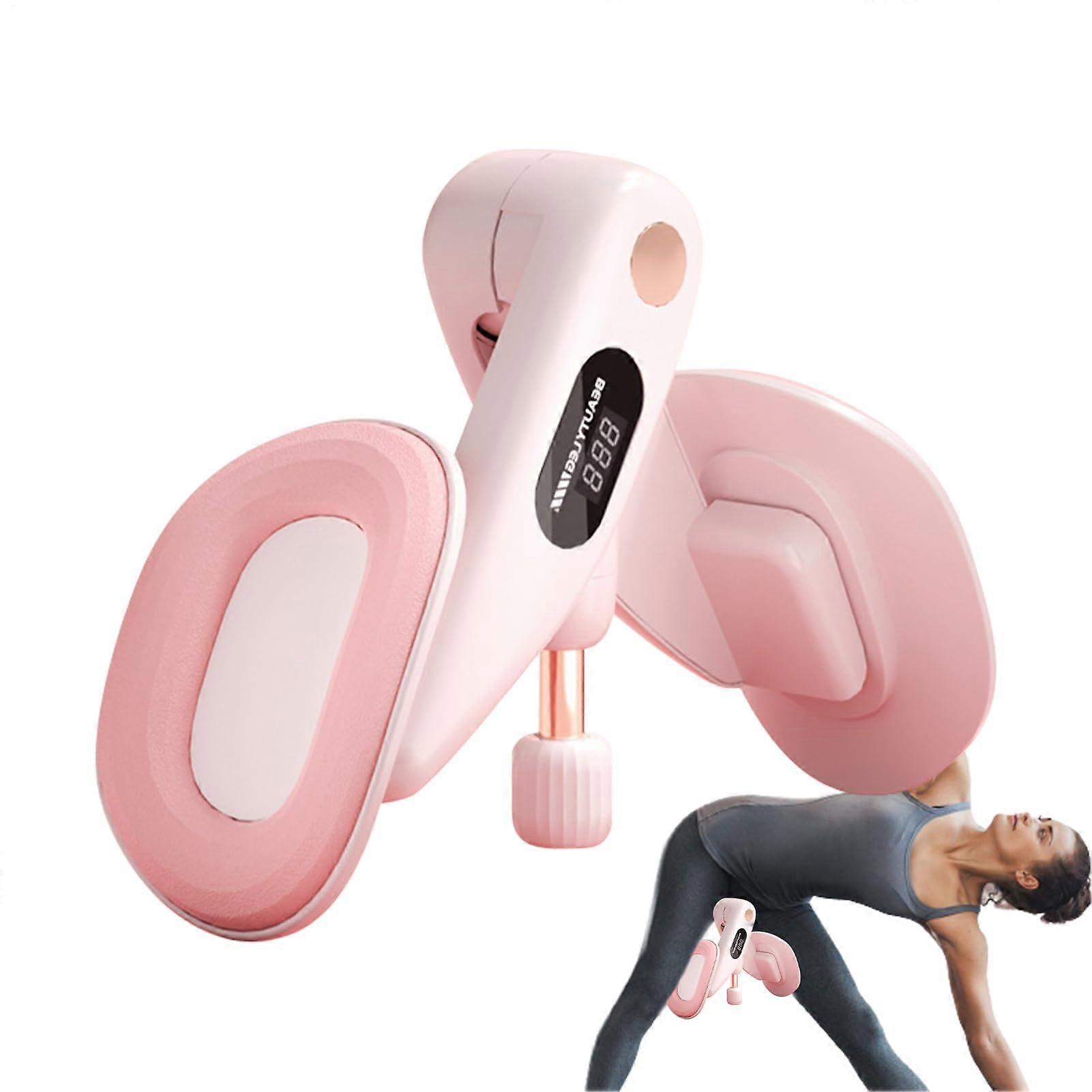 Inner Thigh Toner Pelvic Floor Trainer, Adjustable Resistance Thigh Machine, Hip Trainer
