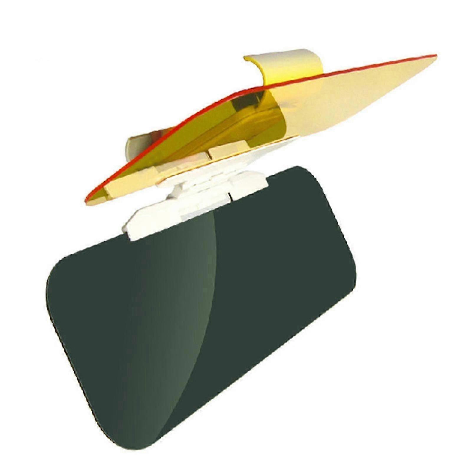 Car Day Night Extension Anti Glare Visor 2 in 1 Automotive UV Block Dazzle Proof Sunshade Shield for Most Vehicles