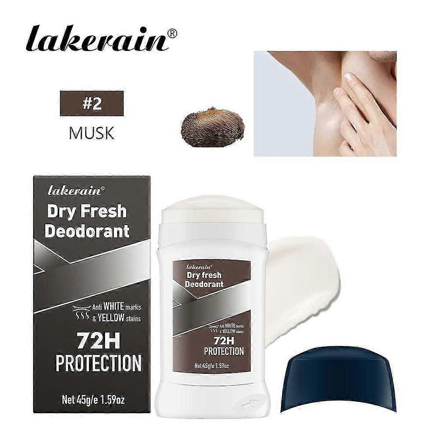 Dry Fresh مزيل العرق ، مزيل عرق مضاد للتعرق 45 جرام ، مضاد عرق طويل الأمد يدوم طويلا للرجال ، يبقيك منتعشا طوال اليوم