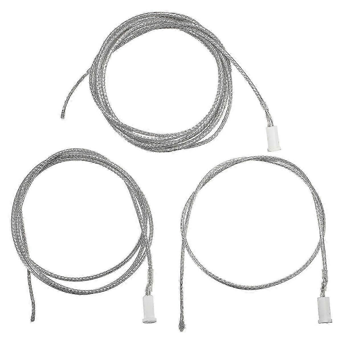 50/100/200cm G4 Socket Base Holder Connector White Ceramic LED Halogen Bulb Lamp Light