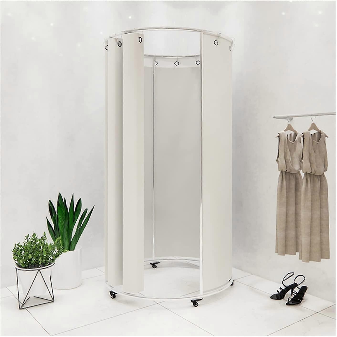 Portable changing room for clothing stores, privacy, dressing room, movable changing room, partition, protection, shading, curtain A 90x200CM